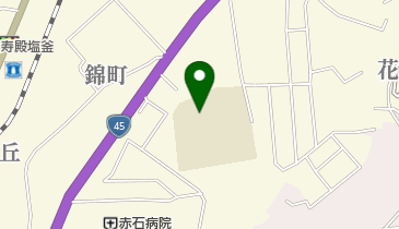 塩竃市立第三小学校の地図画像