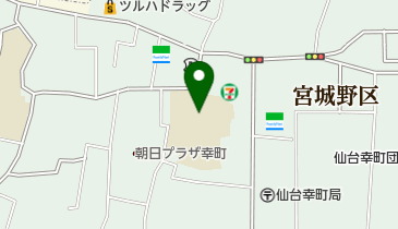 仙台市立幸町小学校の地図画像