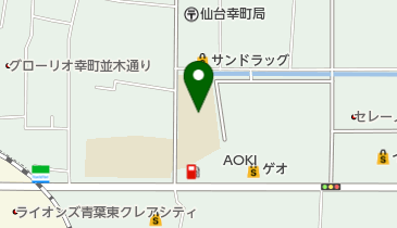 仙台市立幸町南小学校の地図画像