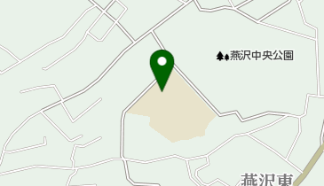 仙台市立燕沢小学校の地図画像