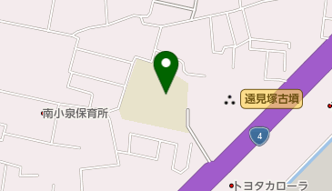 仙台市立遠見塚小学校の地図画像