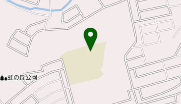 仙台市立虹の丘小学校の地図画像