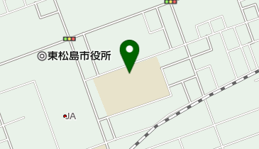 東松島市立矢本東小学校の地図画像