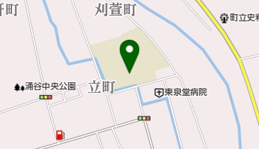 涌谷町立涌谷第一小学校の地図画像