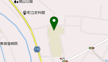 涌谷町立月将館小学校の地図画像