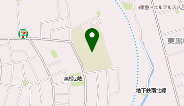 仙台市立黒松小学校の地図画像