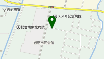 岩沼さくら幼稚園の地図画像