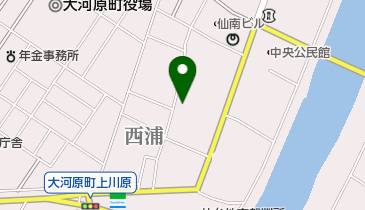 大河原カトリック幼稚園の地図画像