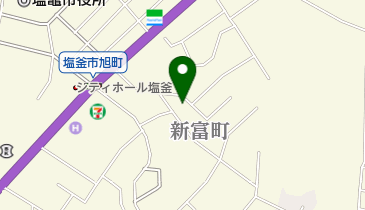 塩釜カトリック幼稚園の地図画像