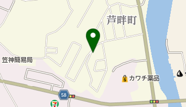 塩釜第二中央幼稚園の地図画像