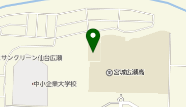 宮城県立拓桃支援学校の地図画像