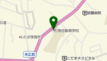 石巻自動車学校の地図画像