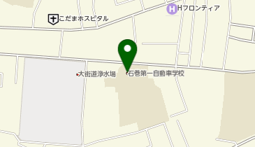 石巻第一自動車学校の地図画像