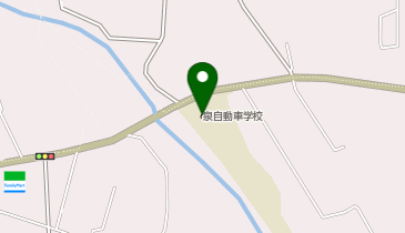 泉自動車学校の地図画像