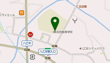 奥羽自動車学校の地図画像