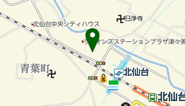 宮城調理製菓専門学校の地図画像