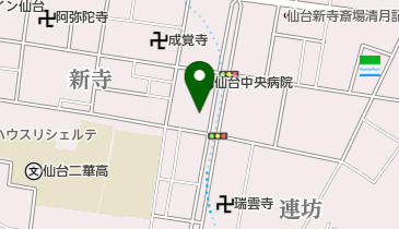 仙台歯科技工士専門学校の地図画像