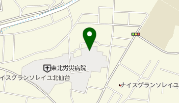 東北労災看護専門学校の地図画像