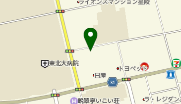 仙台幼児保育専門学校の地図画像