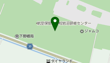 航空大学校仙台分校の地図画像