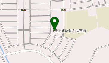 寺岡すいせんこども園の地図画像