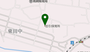多賀城市志引保育所の地図画像