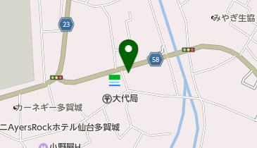 大代保育園の地図画像