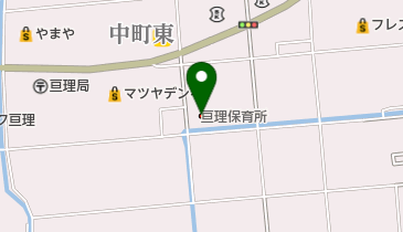 亘理保育所の地図画像