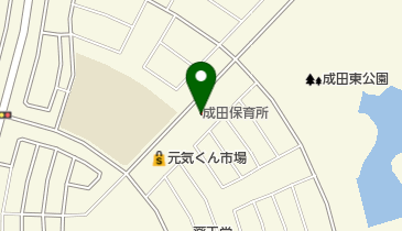 富谷市成田保育所の地図画像