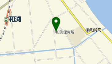 和渕保育所の地図画像
