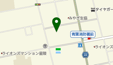 杜のみらいこども園の地図画像