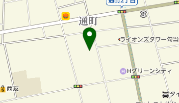 通町ハピネス保育園の地図画像