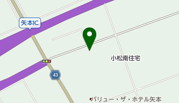 ウェルネス保育園矢本の地図画像