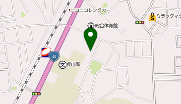 認定こども園つむぎ野の地図画像
