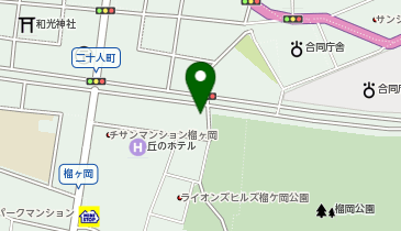 ミッキー榴岡公園前こども園の地図画像