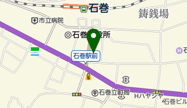 KATEKYO学院石巻駅前校の地図画像