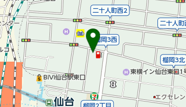 プラザ予備校・仙台駅前校の地図画像