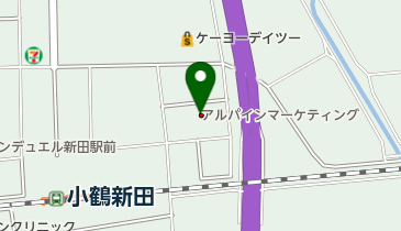 アルパインマーケティング(株)東北オフィスの地図画像