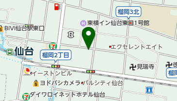 tbcハウジングステーション仙台駅東口の地図画像