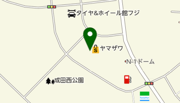 ヤマザワ富谷成田店の地図画像