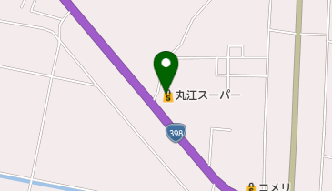 丸江スーパー一迫店の地図画像