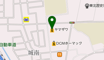 ヤマザワ多賀城店の地図画像