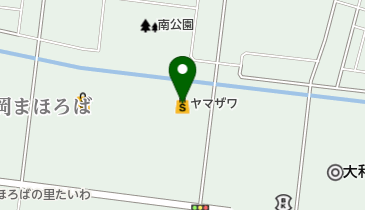 ヤマザワ吉岡店の地図画像