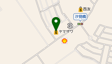 ヤマザワ汐見台店の地図画像