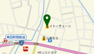 イトーチェーン柴田船迫店の地図画像