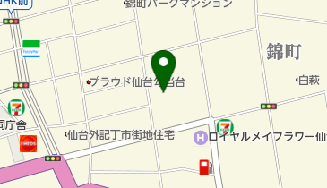 COOP MIYAGI錦町店の地図画像