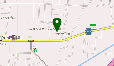 COOP MIYAGI南小泉店の地図画像