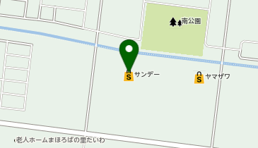 サンデー大和吉岡店の地図画像