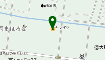 ドラッグヤマザワ吉岡店の地図画像