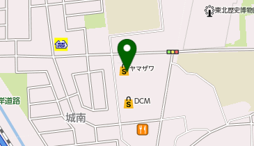 ドラッグヤマザワ多賀城店の地図画像